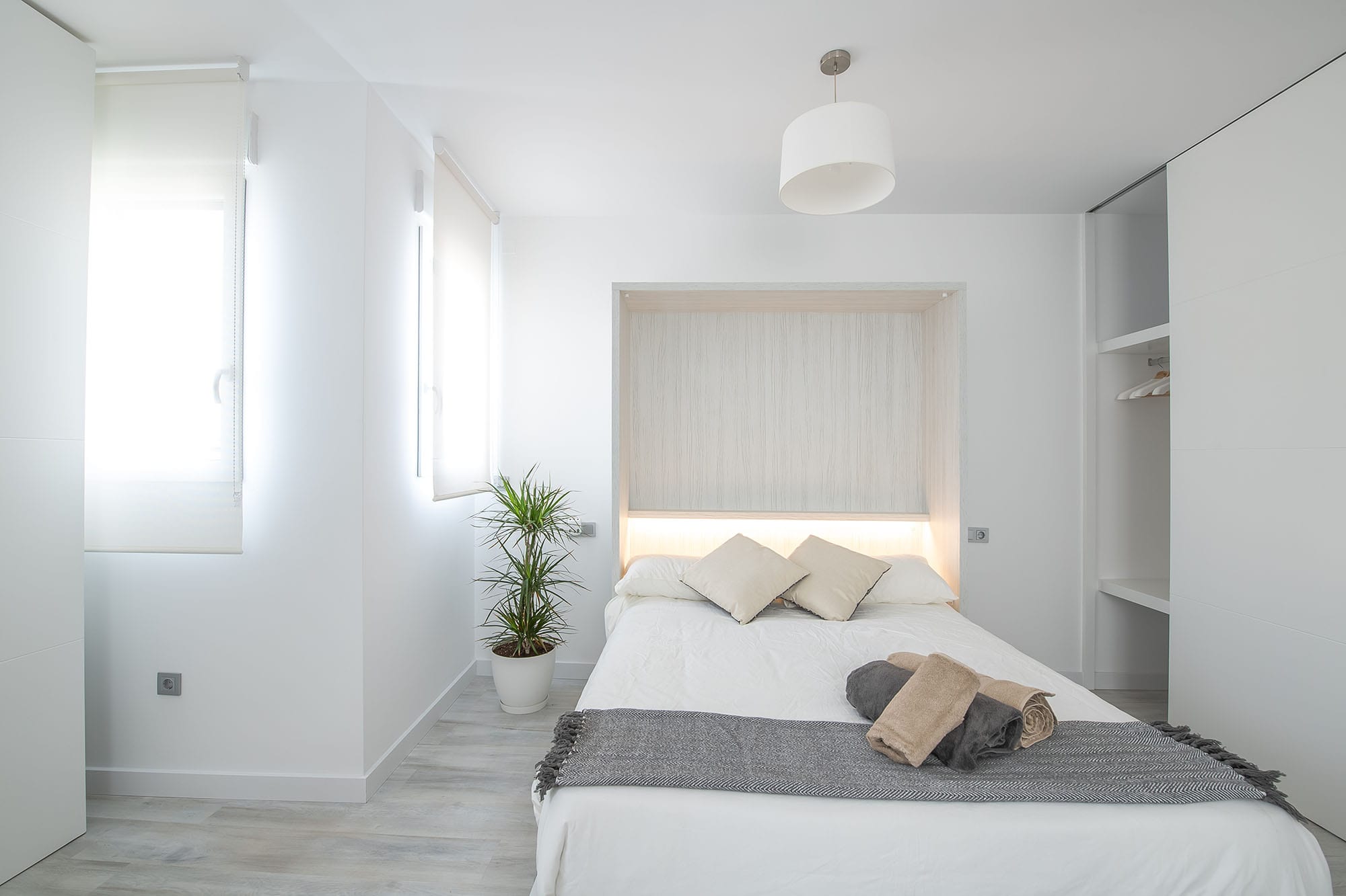 Dormitorio de Apartamento en Puente Viejo para alquiler vacacional en Murcia